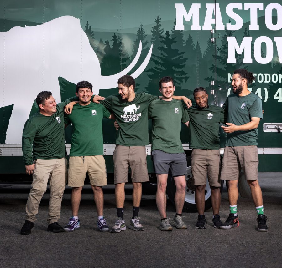 The Mastodon Moving crew