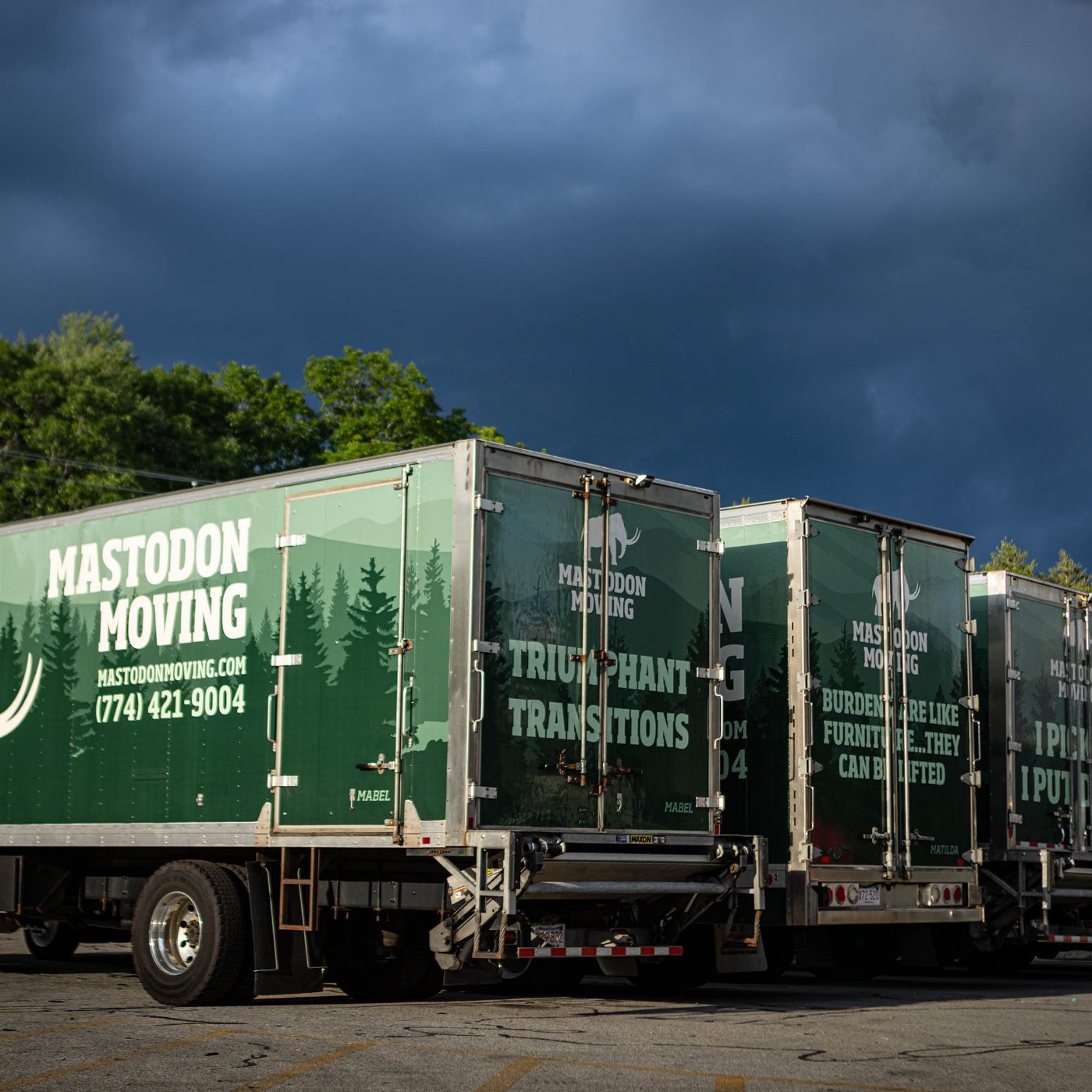 Mastodon Moving truck fleet